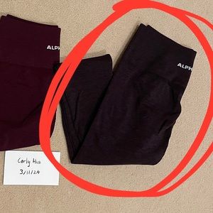 Alphalete Amplify Leggings: Twilight